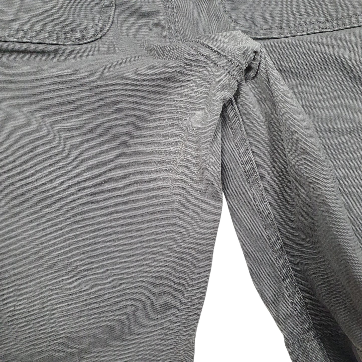 Mens Grey Carhartt Workwear Relaxed Carpenter Shorts