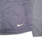 Mens Navy Nike Running Puffer Hoodie  Coat