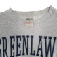 Mens Grey My Town Originals Vintage 90s Made In USA Greenlawn New York Crewneck Jumper
