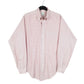 Mens Red Brooks Brothers Brookscloth Long Sleeve Shirt