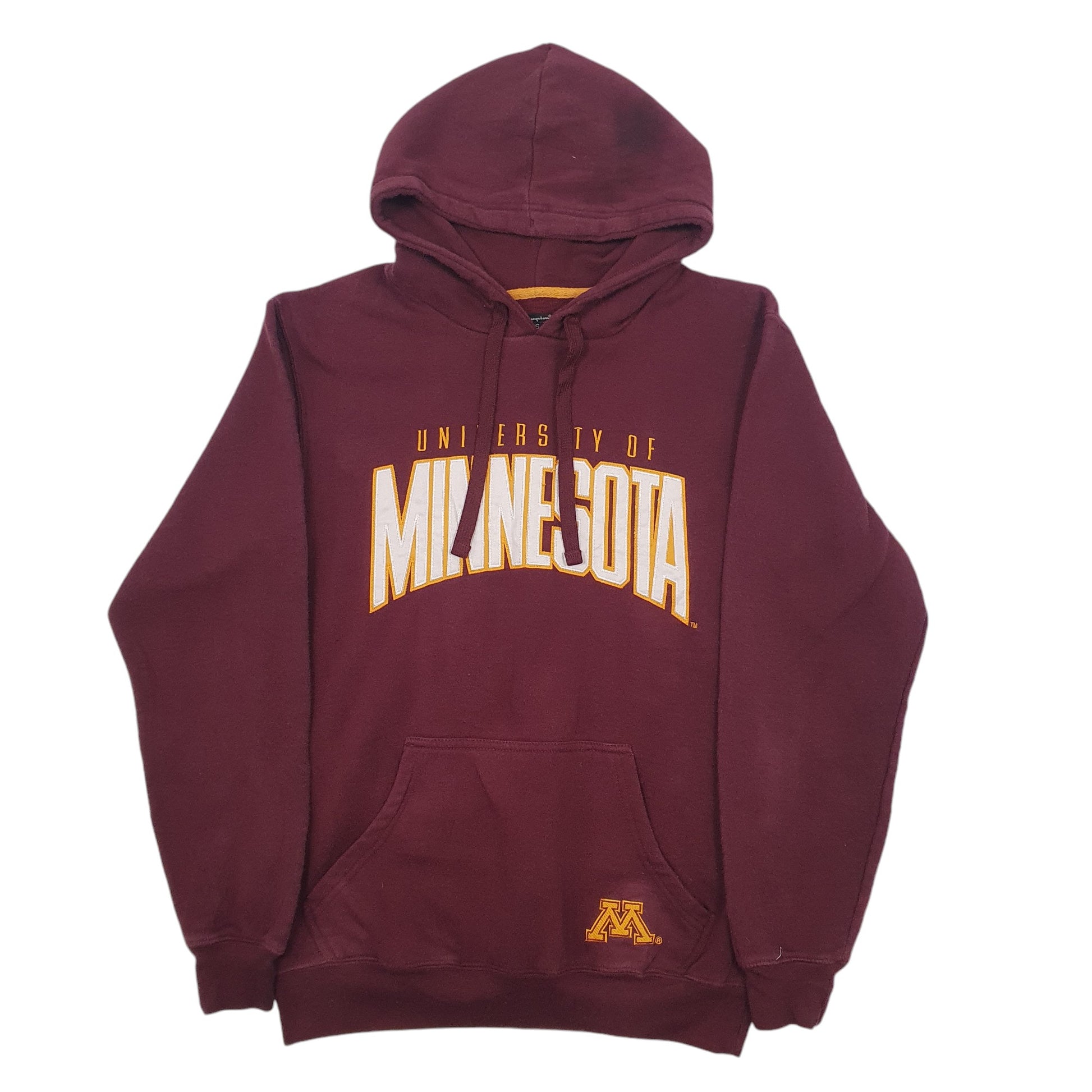 Mens Burgundy Champion. University of Minnesota Full Zip Jumper