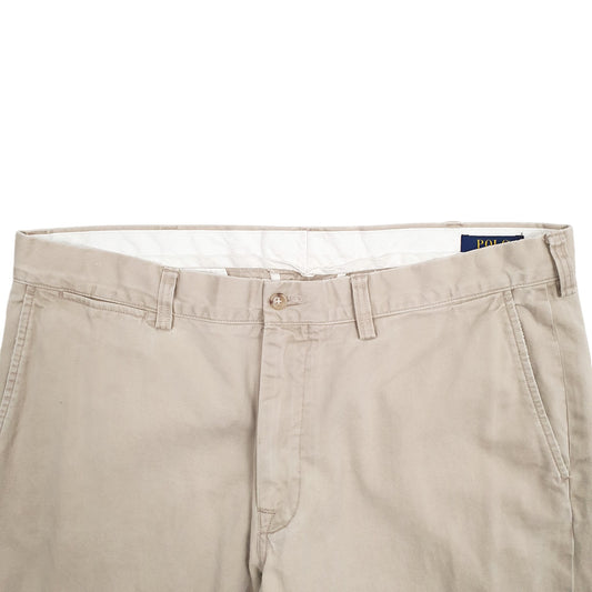 Mens Beige Polo Ralph Lauren Classic Fit Chino Trousers