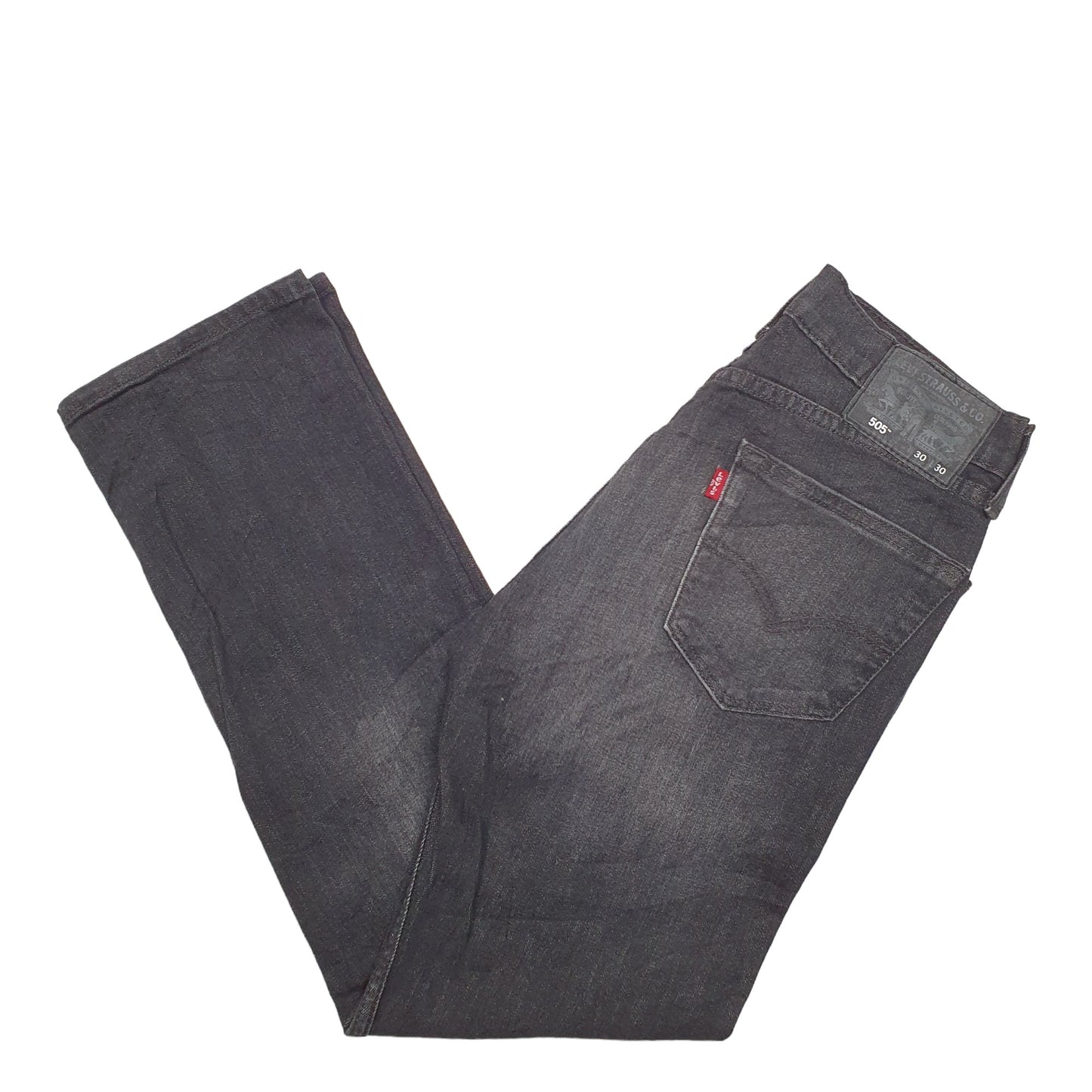 Mens Black Levis  505 JeansW30 L30