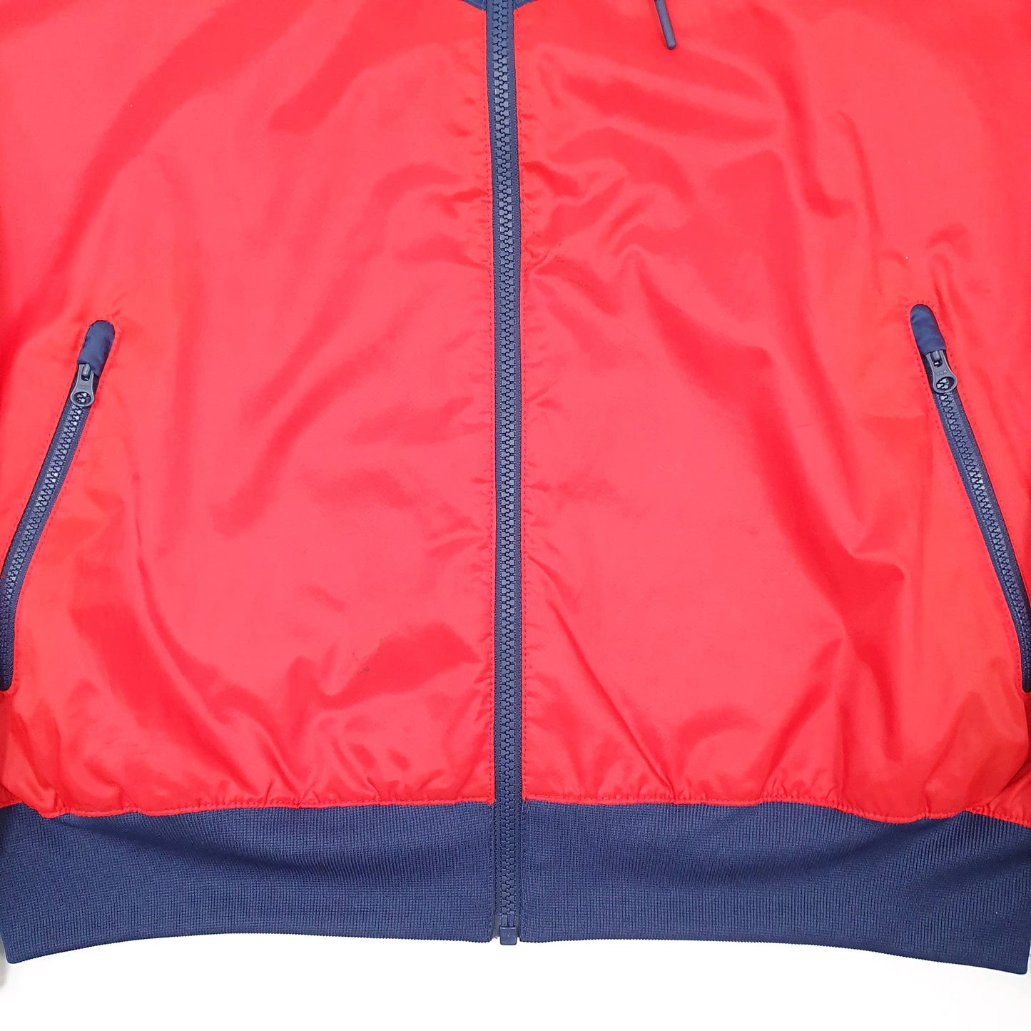 Mens Red Nike Windrunner  Coat