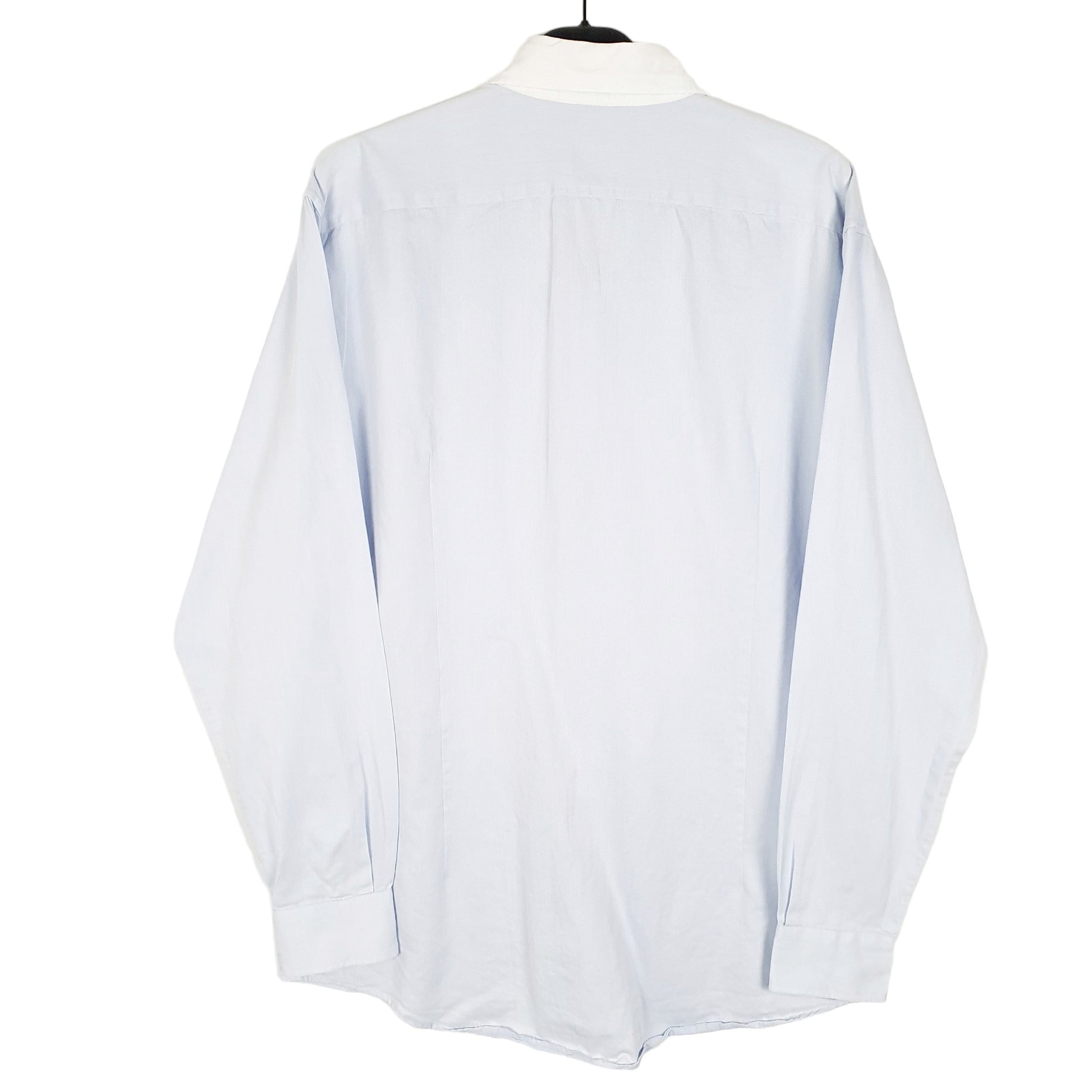 Mens Blue Lacoste  Long Sleeve Shirt