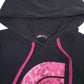 Womens Black The North Face Spellout Hoodie Jumper