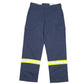 Mens Navy Red Kap Workwear Utility Reflective Cargo Trousers