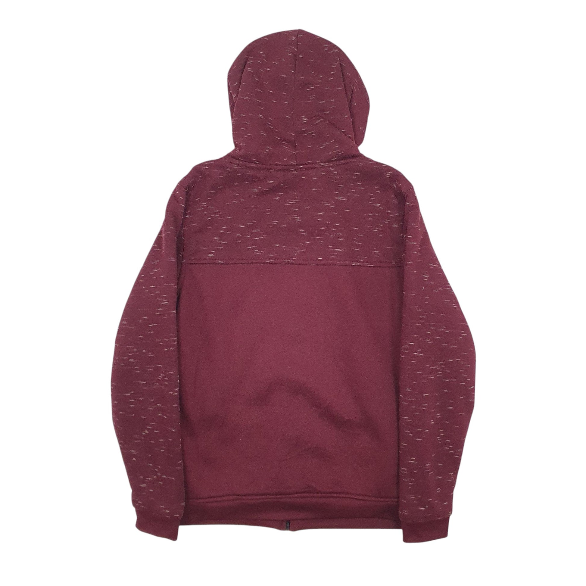 Womens Burgundy NXT/GEN Fleece Lined Full Zip Jumper