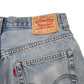 Womens Blue Levis Denim Jeans Jorts 505 Hot Pants Denim Shorts