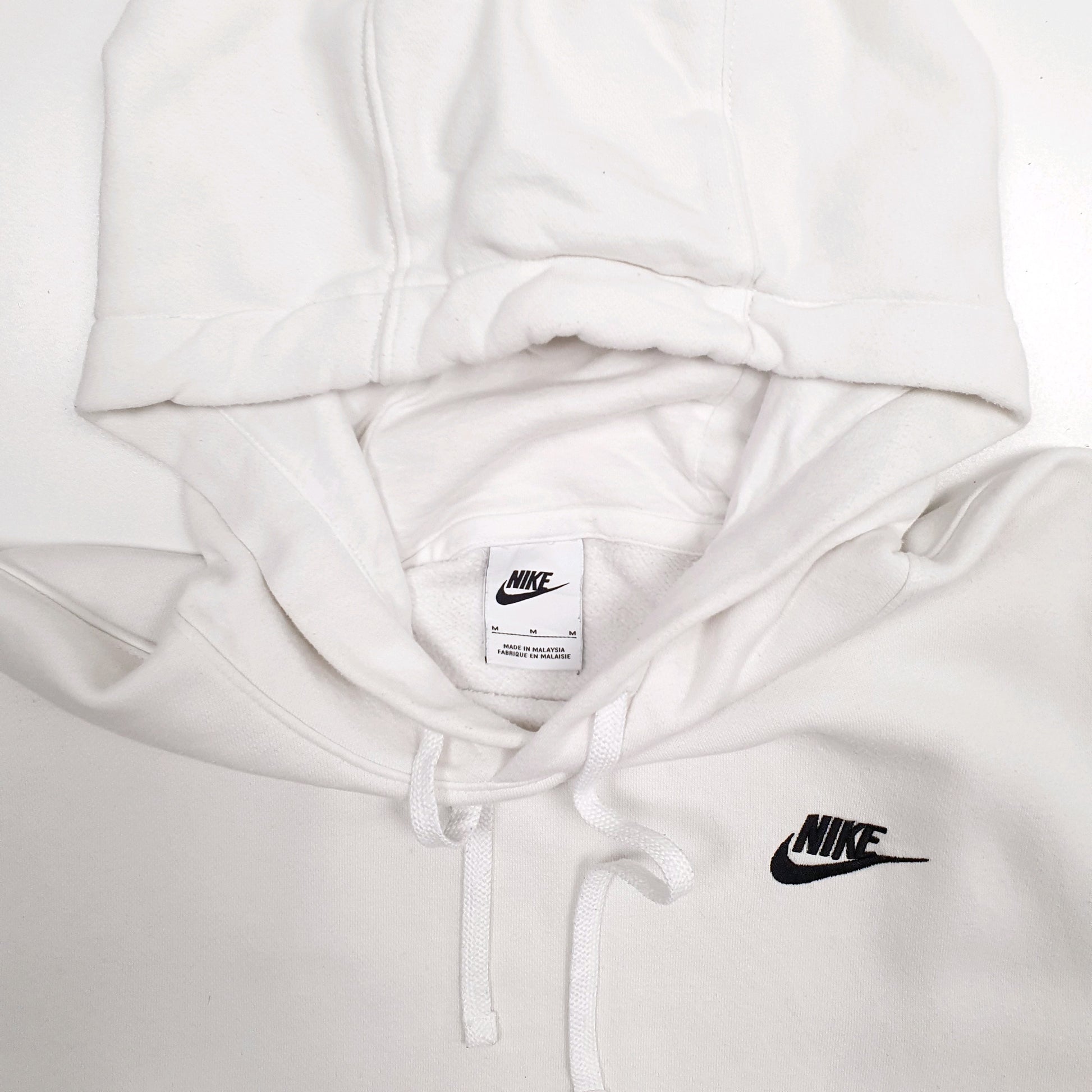 Mens White Nike  Hoodie Jumper