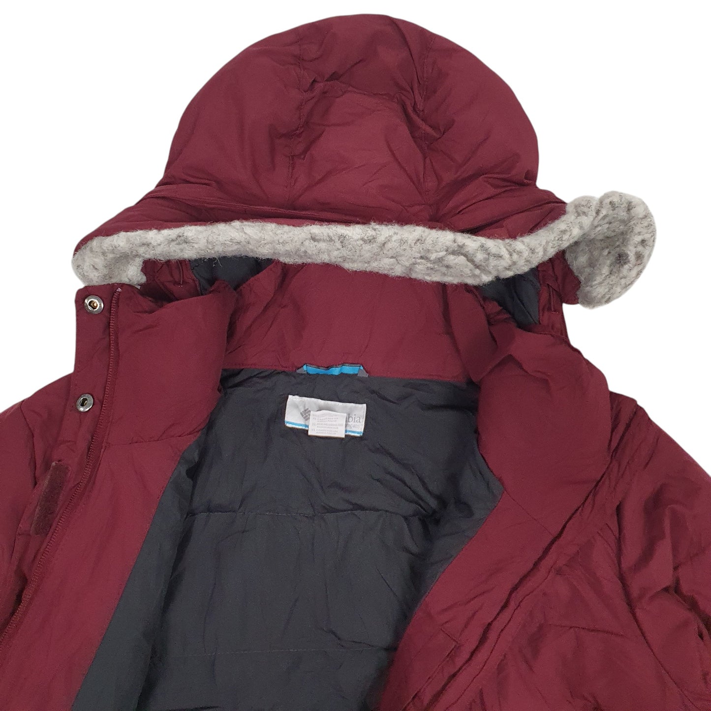 Womens Burgundy Columbia Sportswear Company   Coat