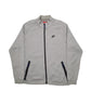 Mens Grey Nike Active Full Zip Jumper