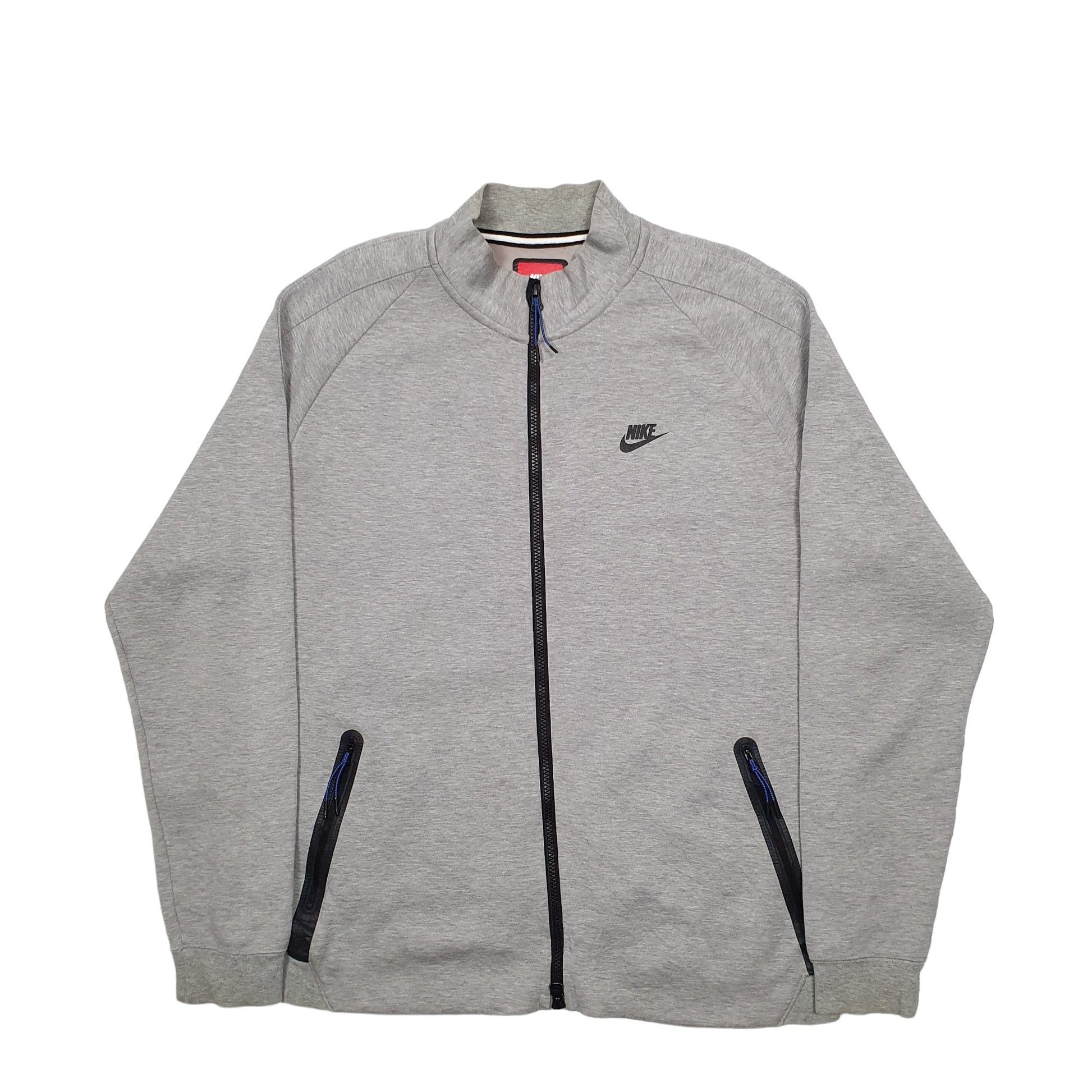 Mens Grey Nike Active Full Zip Jumper
