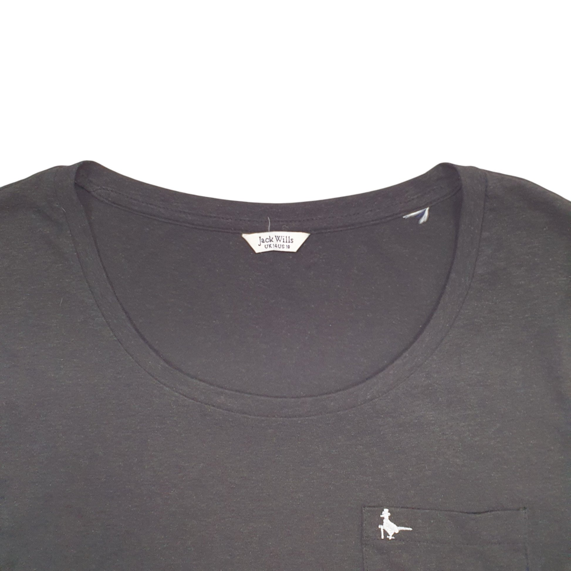 Womens Black Jack Wills  Short Sleeve T Shirt