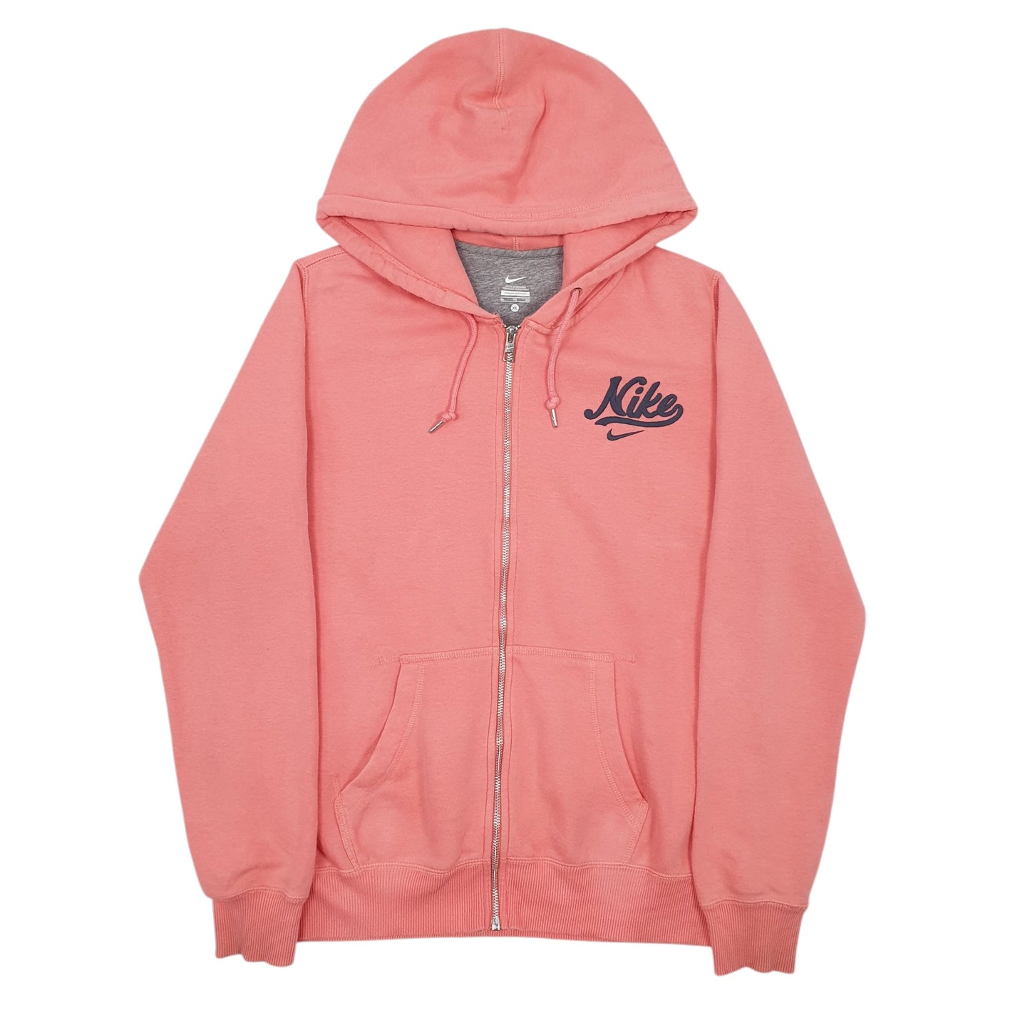 Womens Pink Nike  Full Zip Jumper