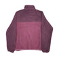 Womens Purple Patagonia Synchilla Quarter Zip Jumper