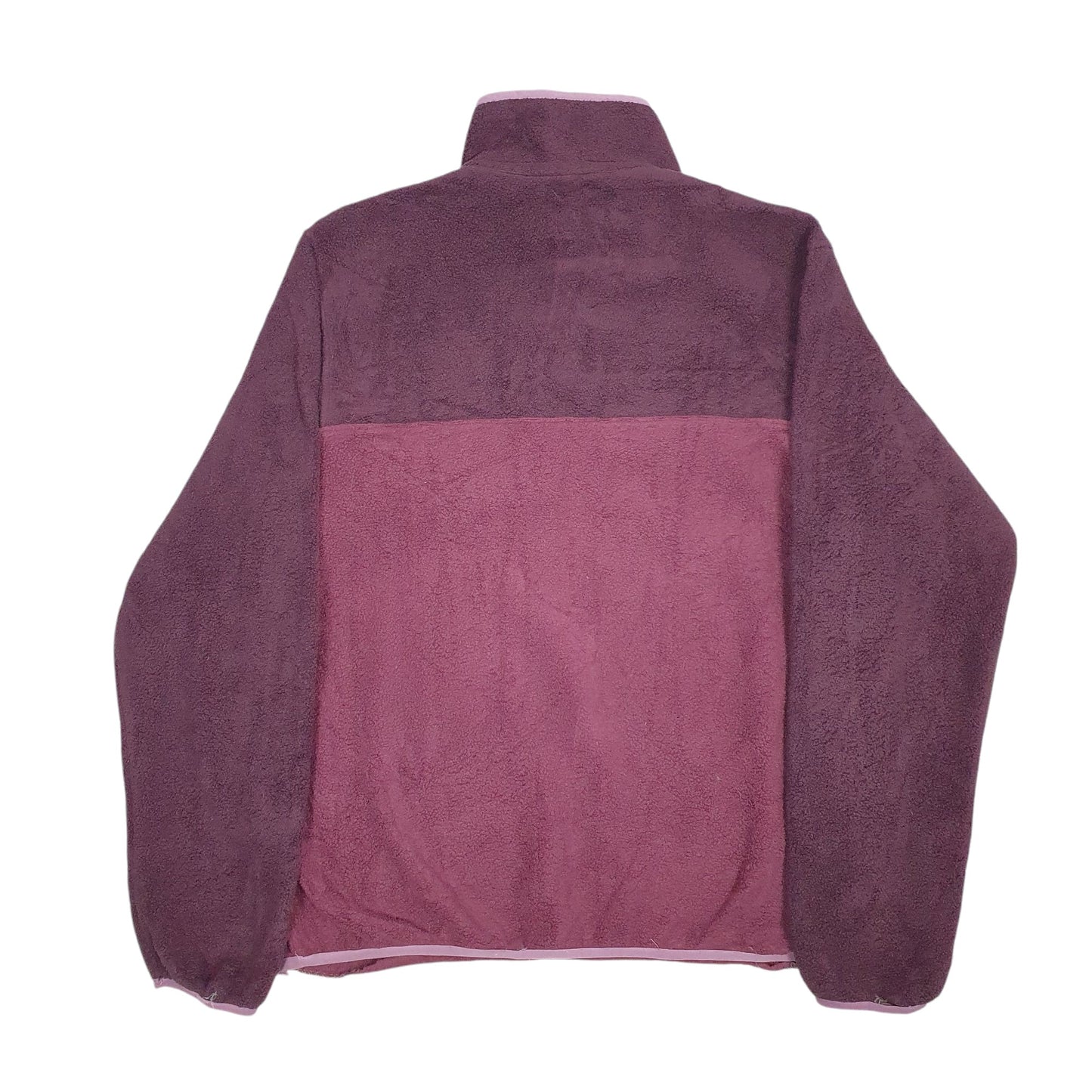 Womens Purple Patagonia Synchilla Quarter Zip Jumper