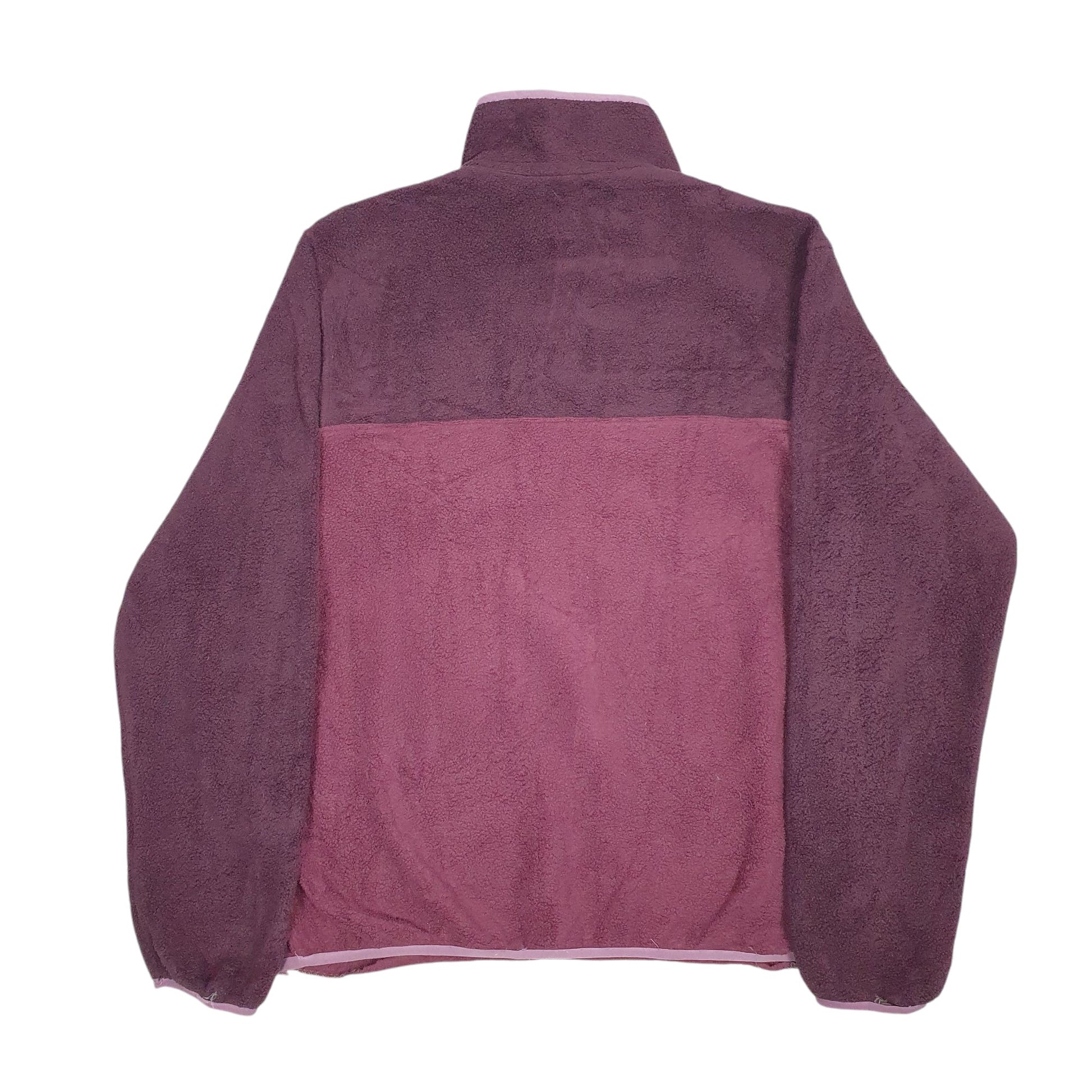 Womens Purple Patagonia Synchilla Quarter Zip Jumper