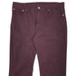 Mens Burgundy Levis  Chino Trousers