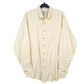 Mens Yellow L.L.Bean Tall Long Sleeve Shirt