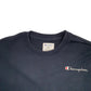 Mens Blue Champion  Crewneck Jumper