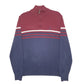 Mens Navy Nautica Knit Quarter Zip Jumper