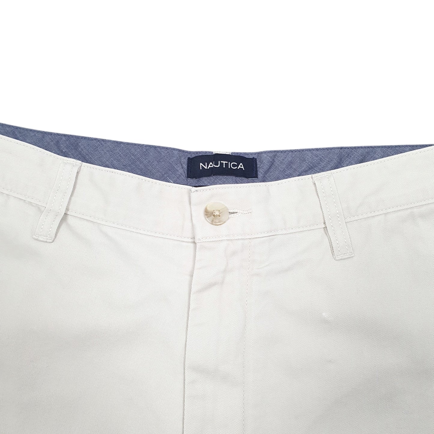 Mens Beige Nautica Deck Chino Shorts