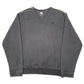 Mens Black Nike Vintage Y2K 2000s Speckled V Neck Jumper