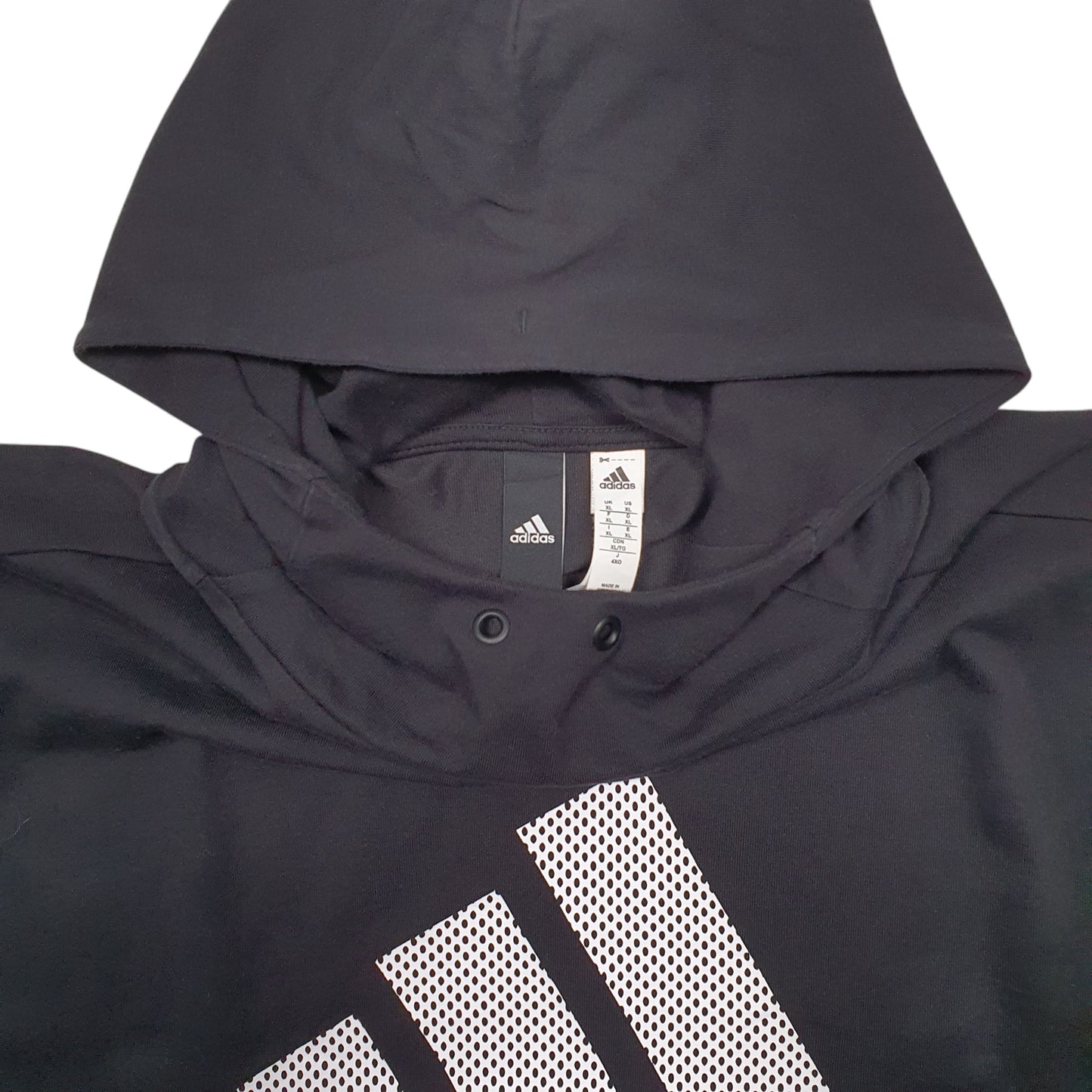 Mens Black Adidas  Hoodie Jumper