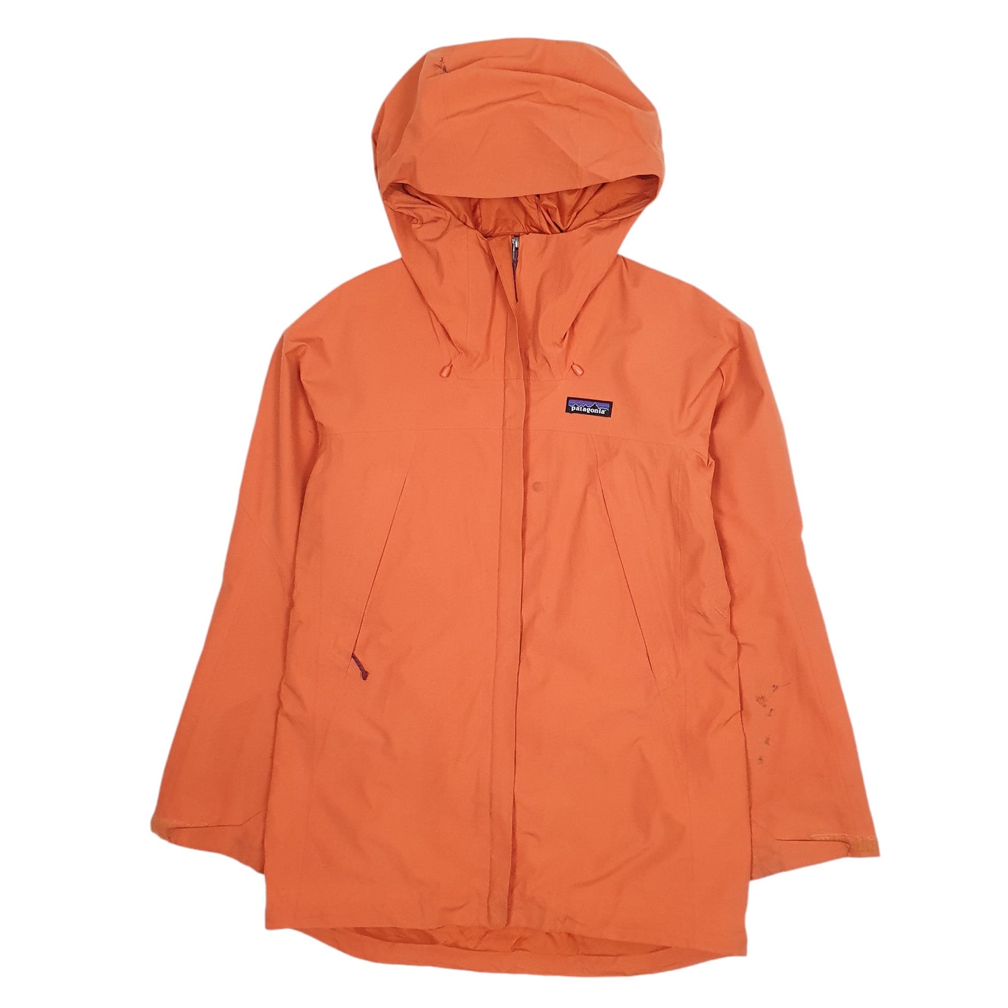 Womens Orange Patagonia Departer Goretex Recco  Coat