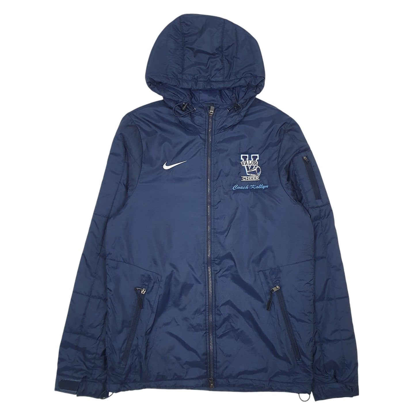 Mens Navy Nike Valor Cheerleading  Coat