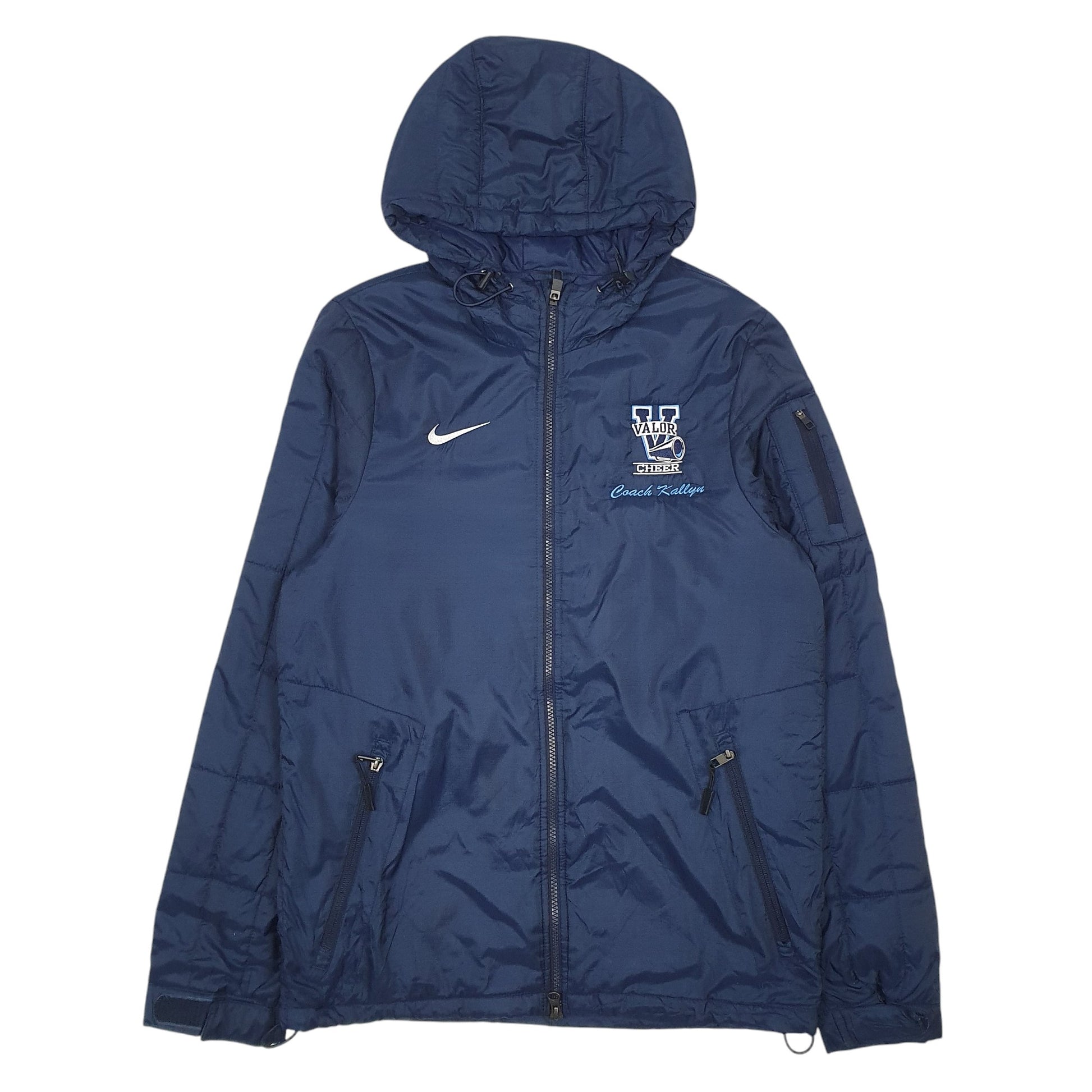 Mens Navy Nike Valor Cheerleading  Coat