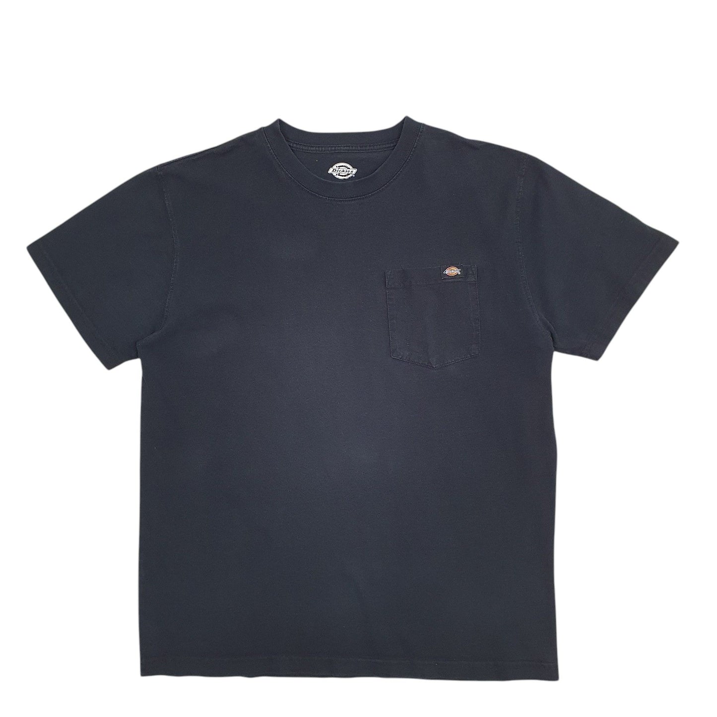 Mens Black Dickies Pocket Short Sleeve T Shirt