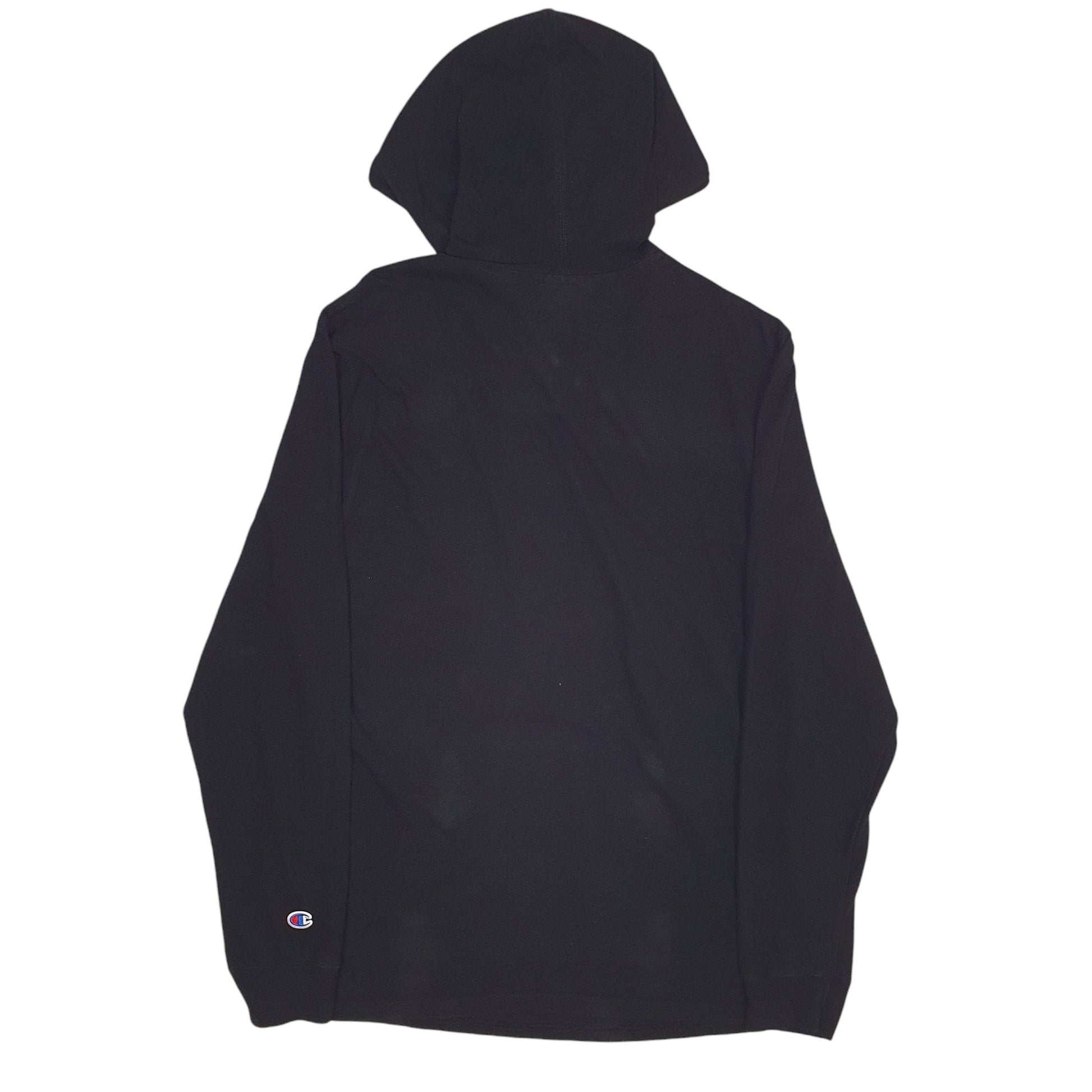 Mens Black Champion  Hoodie Jumper