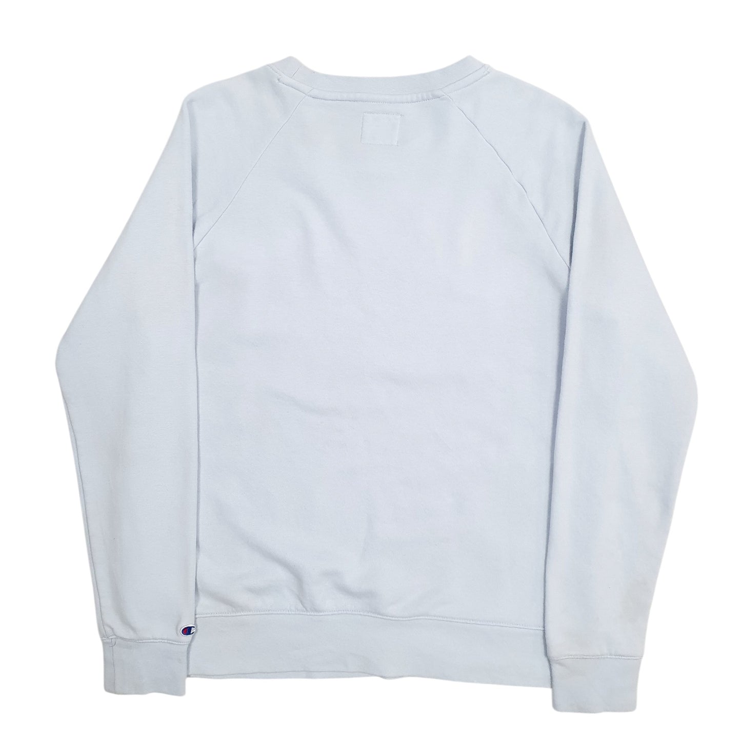Womens Blue Champion  Crewneck Jumper