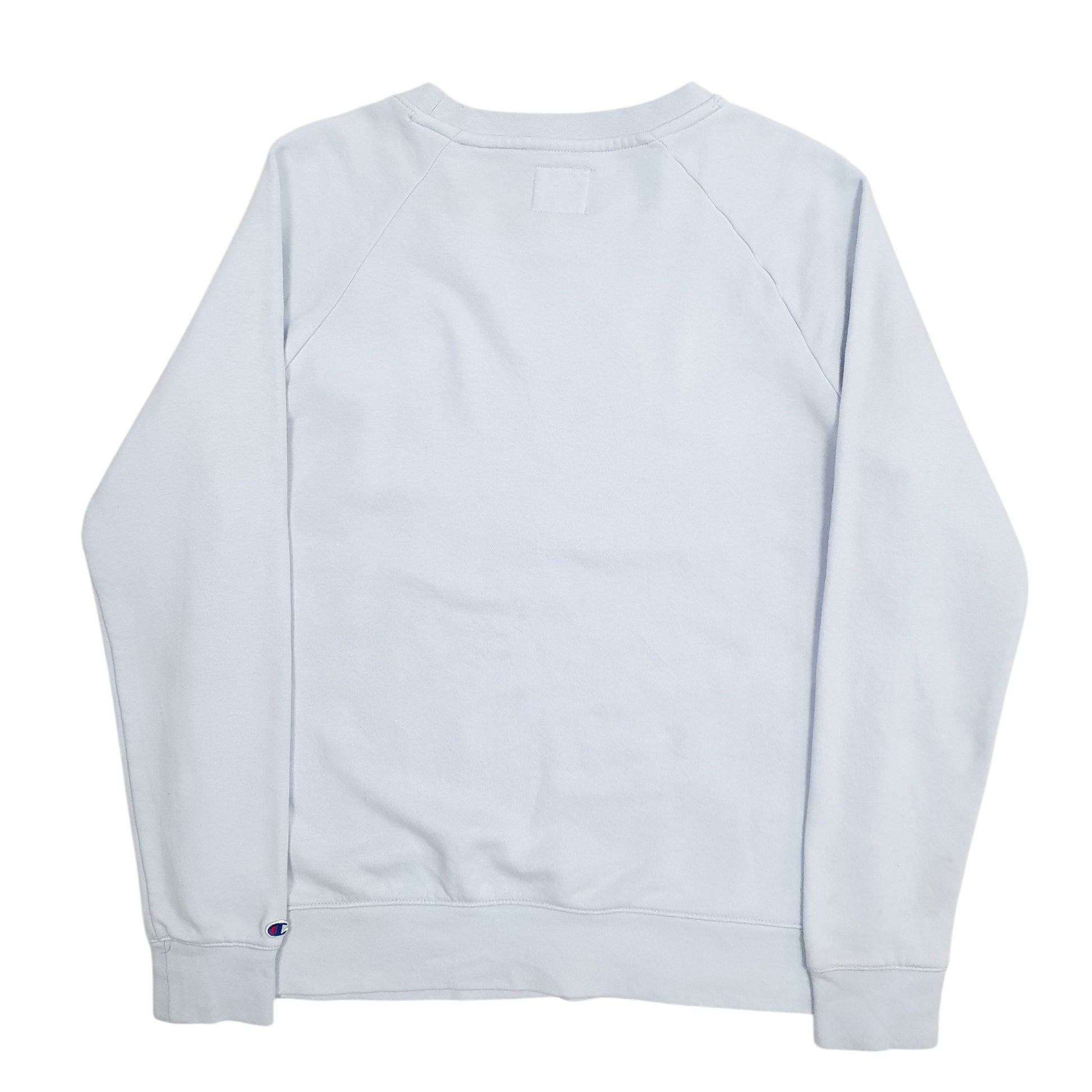 Womens Blue Champion  Crewneck Jumper