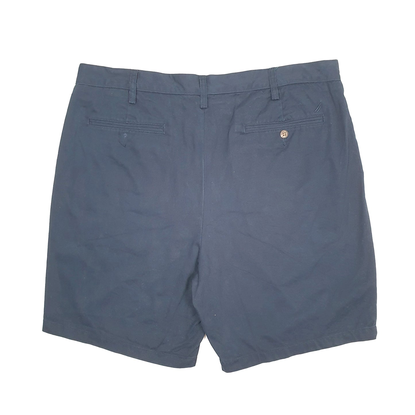 Mens Navy Nautica Classic Fit Deck Chino Shorts