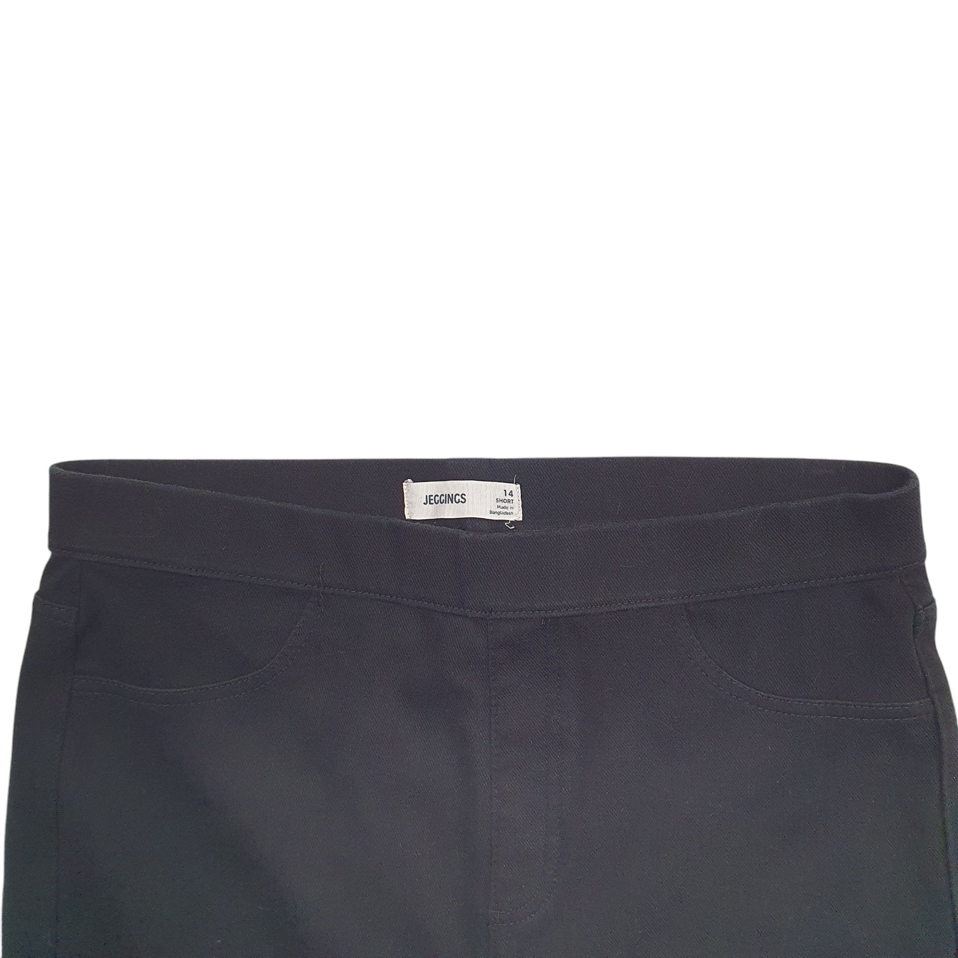 Womens Black M&S Jeggings Stretch Fit Jogger Trousers