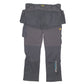 Mens Black Snickers Workwear Kneeguard Pro Trade Utility Cargo Trousers