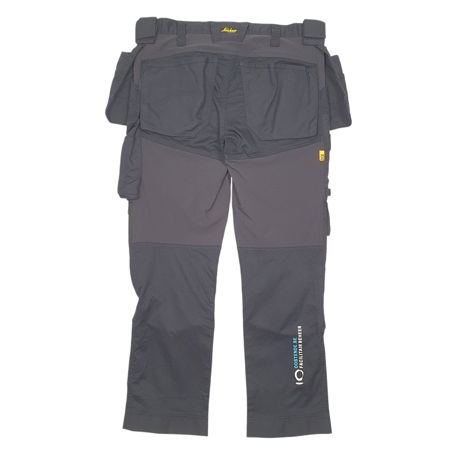 Mens Black Snickers Workwear Kneeguard Pro Trade Utility Cargo Trousers