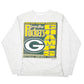 Mens Grey Tultex Vintage 1995 Green Bay Packers Football Spellout USA 90s Champs Crewneck Jumper