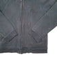 Mens Navy Burberry Hoodie Full Zip Jumper