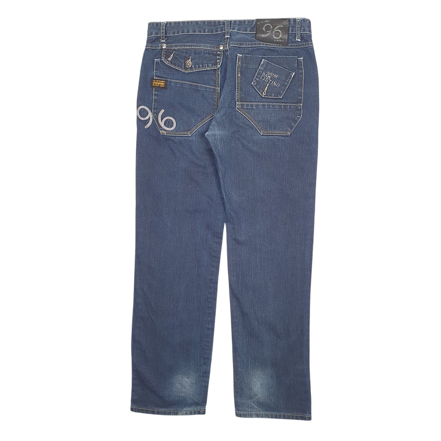 Mens Blue G-Star Raw  Casual JeansW34 L32