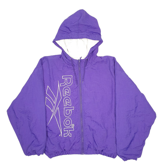 Womens Purple Reebok Vintage 90's  Coat