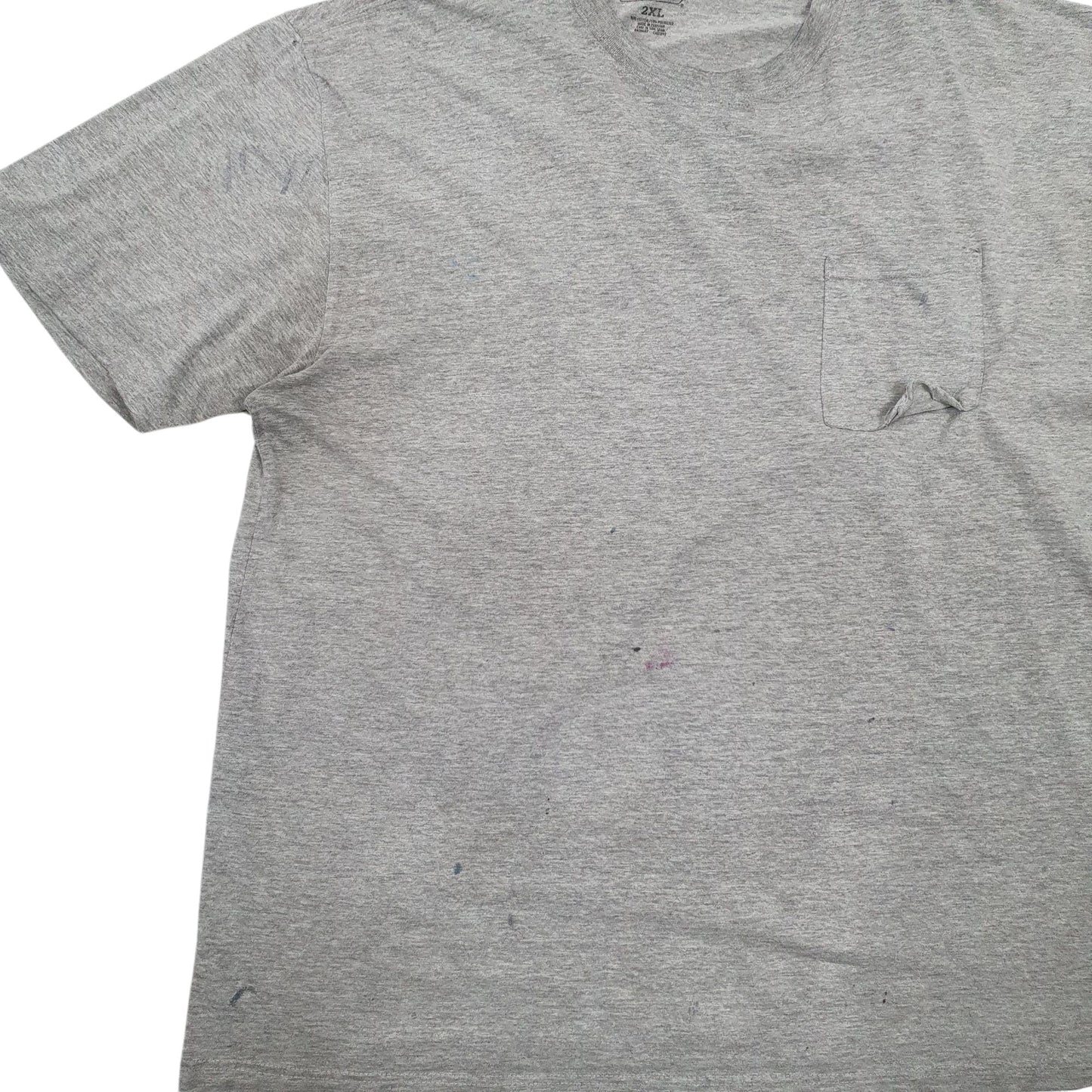 Mens Grey Dickies  Short Sleeve T Shirt