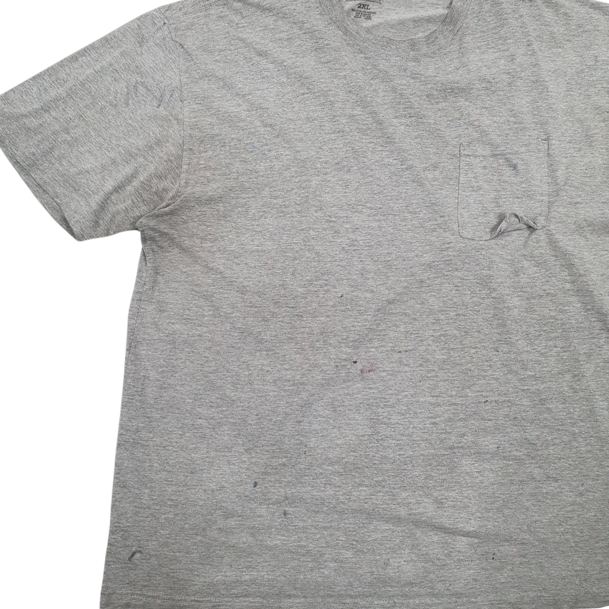 Mens Grey Dickies  Short Sleeve T Shirt