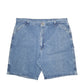 Mens Blue Wrangler Denim Jeans Jorts Carpenter Shorts