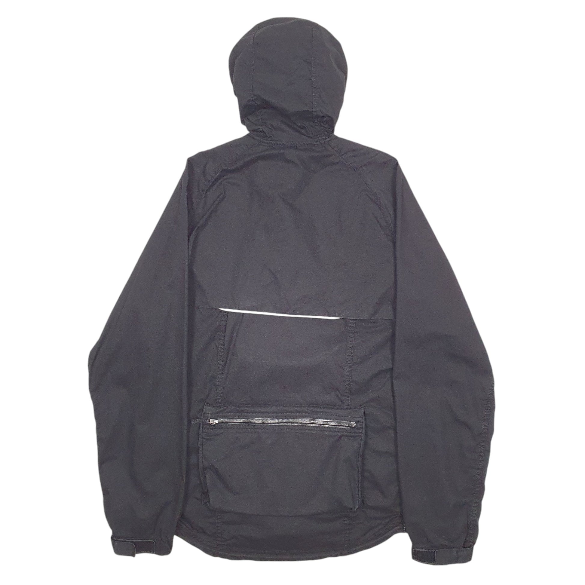 Mens Black Levis Hooded Raincoat Jacket  Coat