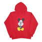 Mens Red Disney Vintage Hoodie Jumper