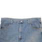 Mens Blue Wrangler Denim Jeans Jorts Carpenter Denim Shorts